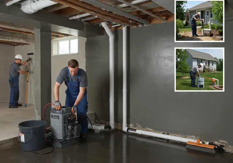 Basement Waterproofing and Flood Prevention process in Bakersfield, CA